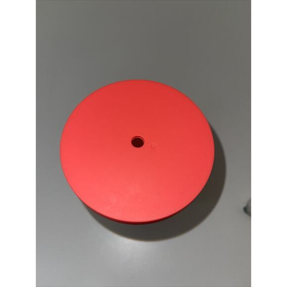 STARBUCKS Neon Yellow Coral Logo Summer Cold Cup Acrylic Tumbler 16 Oz No Straw - Picture 6 of 9